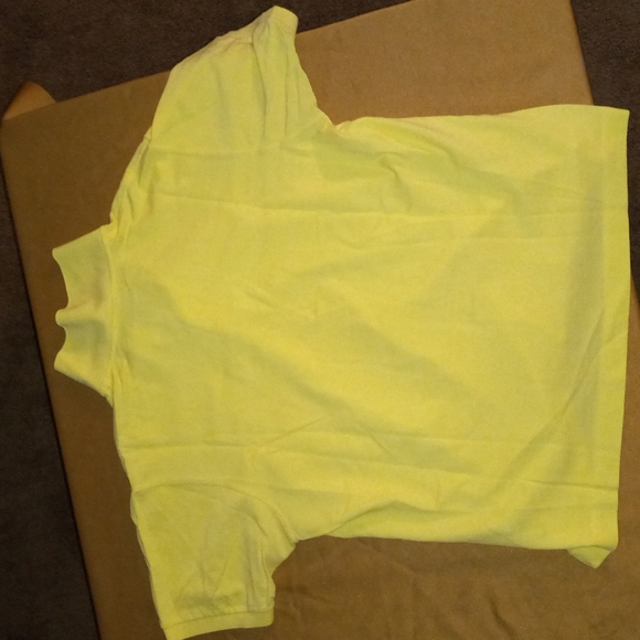 Bnwot lacoste yellow polo size 6 - Picture 4 of 4